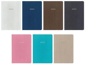Next ημερολόγιο 2025 fabric ημερήσιο flexi μίνι 8x12εκ. 6 τμχ.