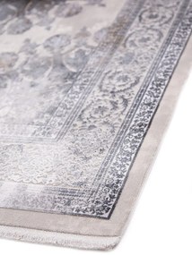 Χαλί Bamboo Silk 8098A L.GREY ANTHRACITE Royal Carpet - 240 x 300 cm