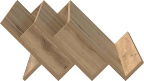 vidaXL Ράφι Περιοδικών με ράφι Artisan Oak 65 x 53 x 28,5 εκ