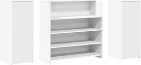 vidaXL Γραφείο Υποδοχής Λευκό 180x50x103,5 εκ. από Τεχνητό Ξύλο