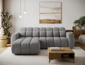 Γωνιακός καναπές Comfora-Γκρι Σκούρο-Αριστερή
