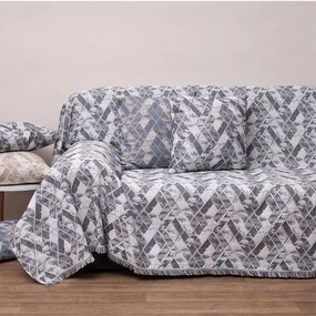 Ριχτάρι 1571 Anthracite Anna Riska Three-Seater 180x280cm 100% Βαμβάκι