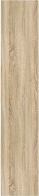 vidaXL Βιβλιοθήκη Χρώμα Sonoma Δρυς 40 x 35 x 180 εκ. από Επεξ. Ξύλο
