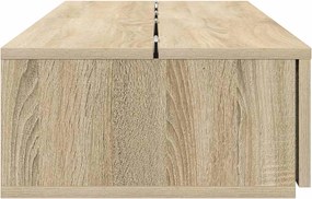 vidaXL Γραφείο Στούντιο Sonoma Δρυς 130 x 40 x 19,5 εκ.