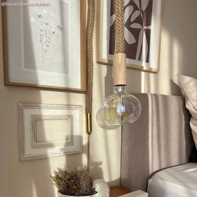 LED Filament Λαμπτήρας H02 Ellipse 220 Διαφανής 10W E27 Dimmable 2700K