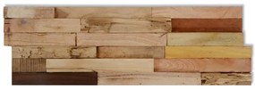 Πάνελ Επένδυσης Τοίχου 10 τεμ. 1,03 μ² Ανακλυκλωμένο Ξύλο Teak