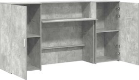 vidaXL Γραφείο υποδοχής 200x50x103,5 εκ. Επεξεργασμένο Ξύλο