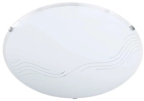 Φωτιστικό Οροφής - Πλαφονιέρα Nora 602100200 White Trio Lighting Glass