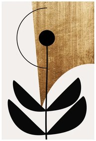 Αφίσα Kubistika - Nara nero, (40 x 60 cm)