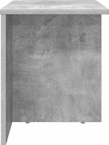 vidaXL End Table 2 pcs Σκυρόδεμα Γκρι 37 x 32 x 40 εκ