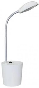 Φωτιστικό Γραφείου με Μολυβοθήκη LED 5W 4000k με διακόπτη αφής Spotlight-6320-Λευκό 6320