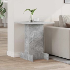 vidaXL End Table Σκυρόδεμα Γκρι 44,5 x 45 x 55 εκ Επεξεργασμένο ξύλο