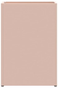 vidaXL Σχέδιο & βάση αποθήκευσης Ροζ 28 x 12 x 41 εκ Ατσάλι