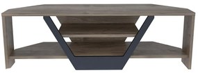 Έπιπλο Τηλεόρασης Sares 322RTC2180 120x35x36,8cm Walnut-Black