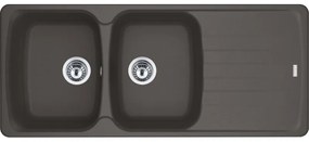 Franke Antea AZG 621-116 Ένθετος Γρανιτένιος Νεροχύτης 80cm Slate Grey
