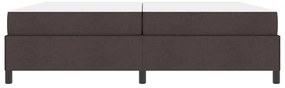 vidaXL Κρεβάτι με ελατήρια Καφέ 200 x 200 cm