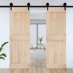 vidaXL Επίπεδη πόρτα NARVIK 70x210cm