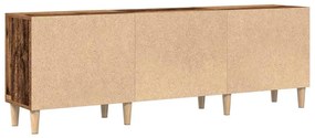 vidaXL Καναπές τηλεόρασης Παλαιό ξύλο 150 x 30 x 50 cm