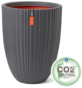 Supergreens Γλάστρα PVC Γκρι CE 45x45x59 εκ.