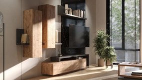 Έπιπλο τηλεόρασης Bron-Φυσικό - Ανθρακί