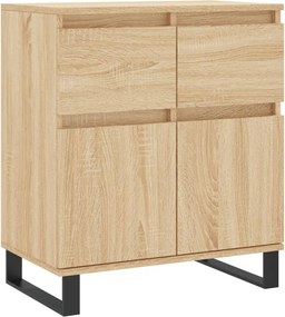 vidaXL Συρταριέρα Sonoma Δρυς 60x35x70 εκ. Επεξεργασμένο Ξύλο