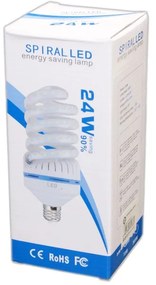 LED ΛΑΜΠΑ ΣΠΙΡΑΛ 24W E27 6000K LI-LA-0384-LI-LA-0384
