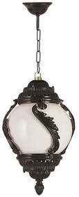 Φωτιστικό Οροφής 685AVN1211 Φ30x85cm E27 40W Black Opviq