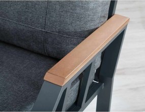 Σετ Κήπου Γκρι GRELER 200x58x78