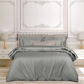 Σεντόνια 2191 (Σετ 4τμχ) Grey Greenwich Polo Club Queen Size 240x260cm 100% Cotton Satin