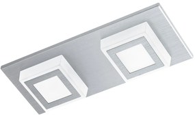 Φωτιστικό Τοίχου - Οροφής Led Masiano 94506 Silver Eglo Metal
