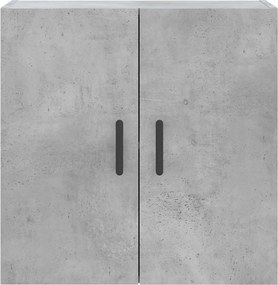 vidaXL Ντουλάπι Τοίχου Γκρι Σκυροδέματος 60x31x60 εκ. Επεξεργ. Ξύλο