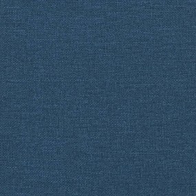 vidaXL Σετ Σαλονιού 2 Τεμαχίων Μπλε Υφασμάτινο