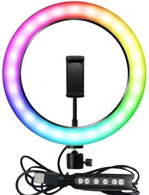 Φωτεινός δακτύλιος RGB LED USB CXB-RGB260 OEM