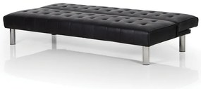 STATE BLACK PU ΚΑΝΑΠΕΣ-ΚΡΕΒΑΤΙ 180X79εκ.
