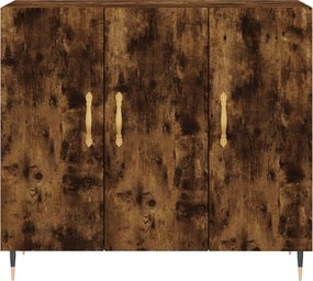 vidaXL Ντουλάπι Καπνιστή Δρυς 90x34x80 εκ. Επεξεργασμένο Ξύλο