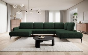 Γωνιακός καναπές Hydra Plus-Prasino-Δεξιά