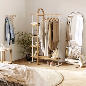 Ξύλινο έπιπλο εισόδου 167x39x106εκ. Umbra Bellwood Garment