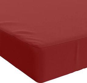 vidaXL Μαξιλάρια Πάγκου 2 Τεμαχίων SOEST 100% Πολυεστέρας Κόκκινο
