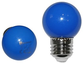 Adeleq Led Λάμπα Σφαιρικό Ε27 2W 230V Μπλε 13-27024