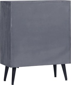 vidaXL Ντουλάπι 60 x 30 x 76 εκ. από Μασίφ Ξύλο Μάνγκο