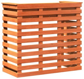 vidaXL Τραπέζι Μπαρ Εξ. Χώρου Καφέ Κεριού 113,5x50x103 εκ. Μασίφ Πεύκο