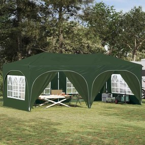 vidaXL Αυτοσχέδιο Μόρφωση 574 x 289 x 245 cm Πράσινο Ύφασμα Όξφορντ