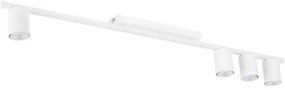 Σποτ Φωτιστικό Οροφής 1m 4xGU10 10W IP20 Logan TK Lighting-4571-Λευκό 4571
