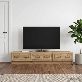 vidaXL Ντουλάπι TV 147 x 34,5 x 27 εκ Artisan Δρυς Επεξεργασμένο Ξύλο