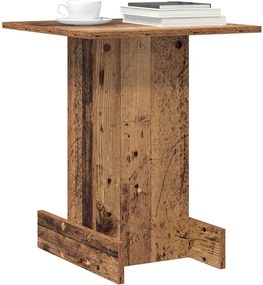 vidaXL End Table Παλιό ξύλο 44,5 x 45 x 55 εκ Επεξεργασμένο ξύλο