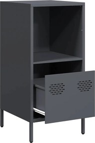 vidaXL Ντουλάπι Ανθρακί 35x39x73,5 εκ. από Χάλυβα Ψυχρής Έλασης