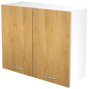 VENTO G-80/72 top cabinet, color: white / honey oak DIOMMI V-UA-VENTO-G-80/72-D.MIODOWY DIOMMI-60-22914