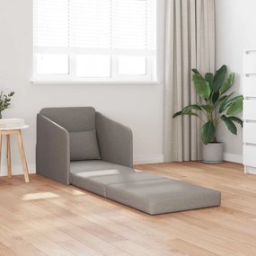 vidaXL Κρεβάτι καναπές Taupe 65 x 80 x 83 εκ. ύφασμα