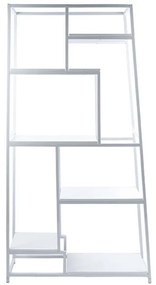 Βιβλιοθήκη Fushion LM1376 102x178cm Black Leitmotiv Metal