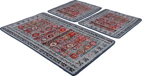 Bathmat Set (3 Pieces) Weref Multicolor